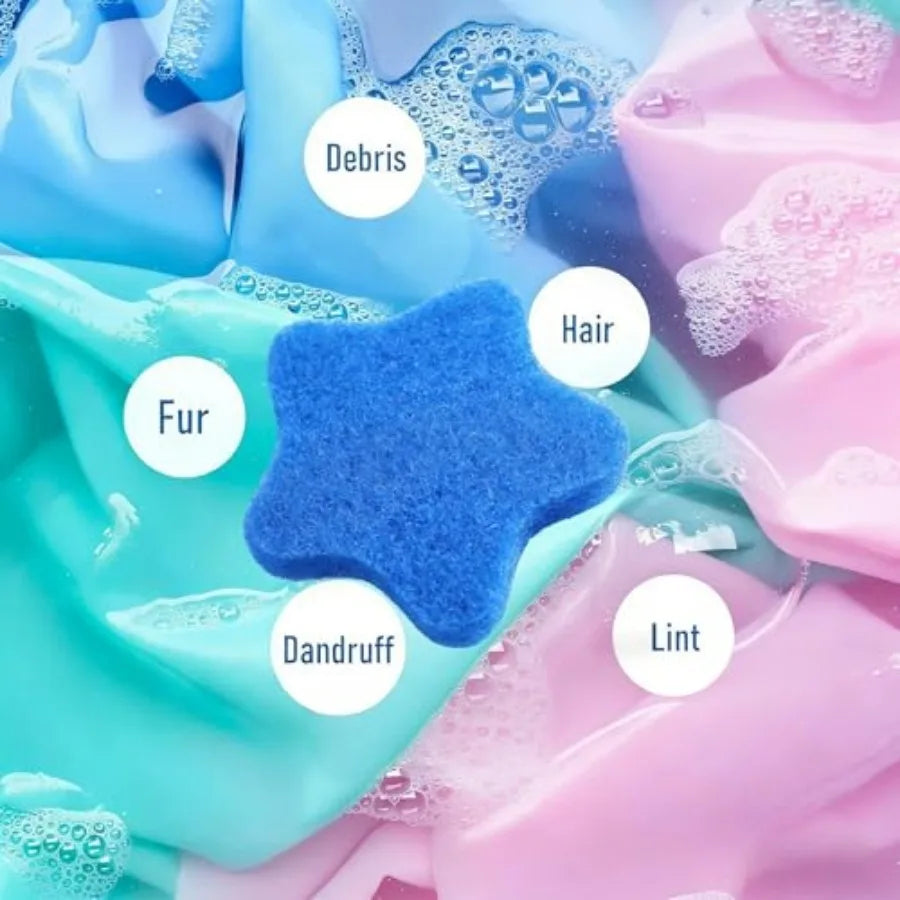 Premium Pet-Haarentferner (4 Stück) – für saubere, haarfreie Wäsche