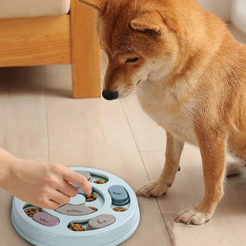 Denkspiel-Napf für Hunde – langsames Fressen und mentale Förderung